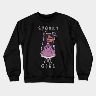 Spooky Girl Crewneck Sweatshirt